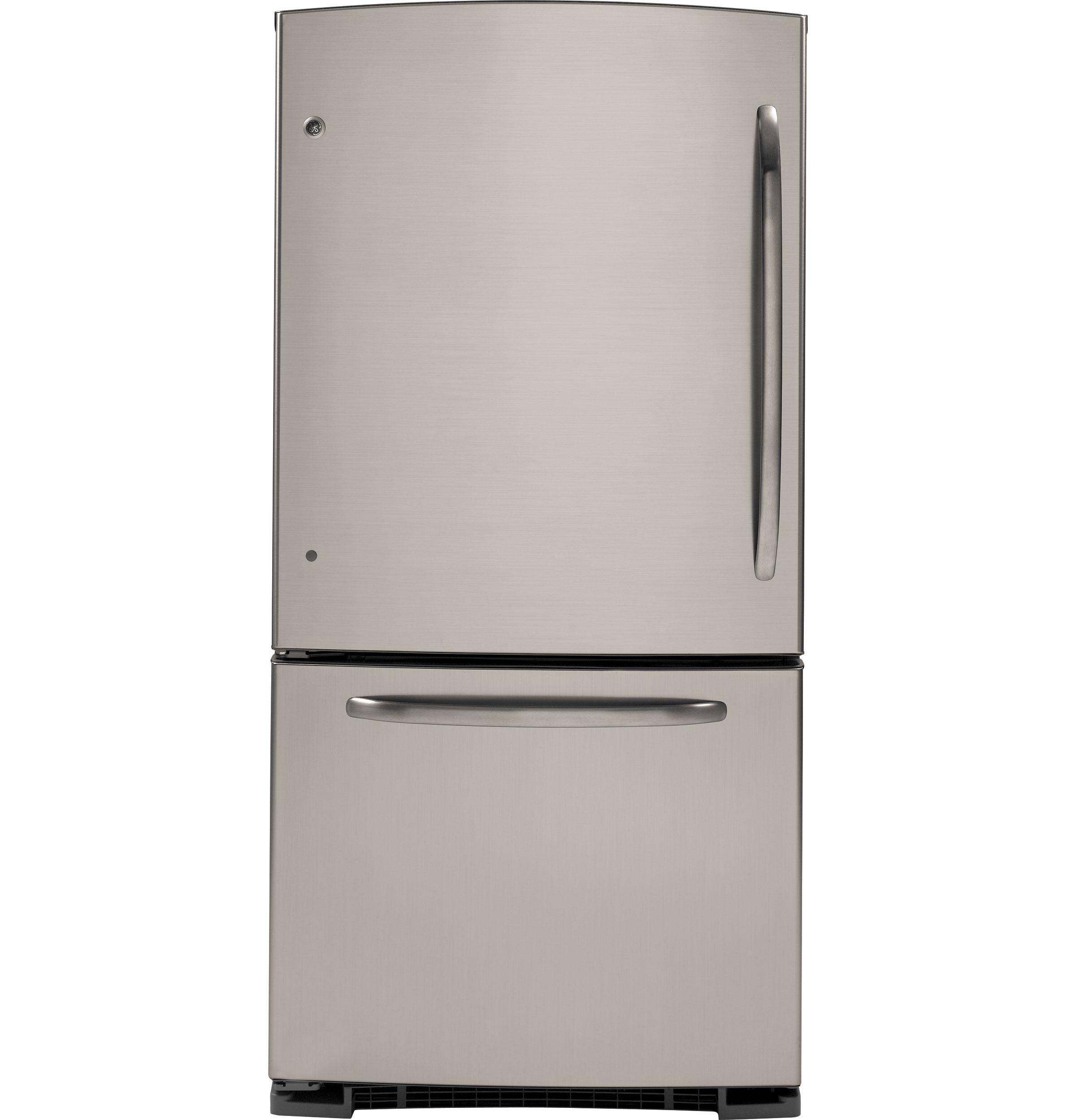 GE GBSL0HCXLLS 20.3 cu. ft. Bottom-Freezer Refrigerator Cleansteel