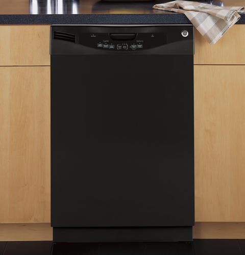 GE GLD4408RBB Black