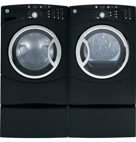 GE WCVH6800JBB Black on Black