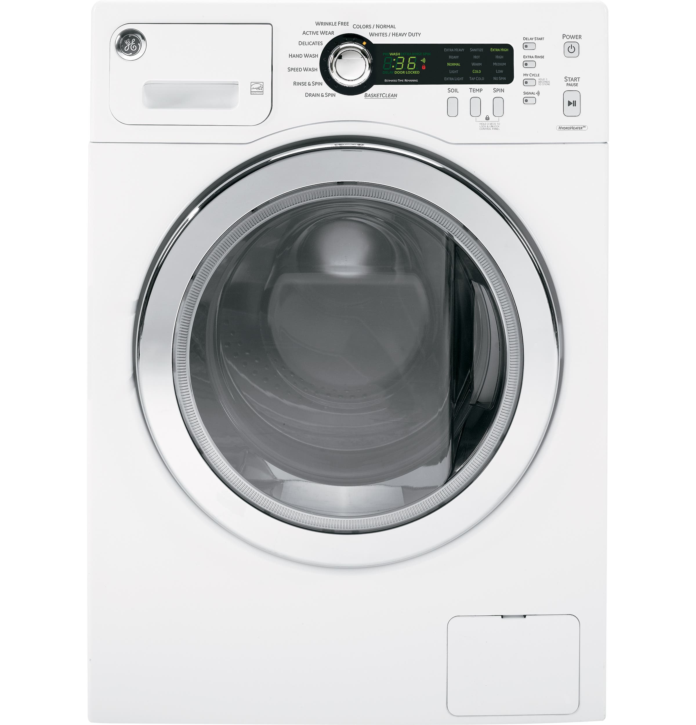 GE WCVH4800KWW White