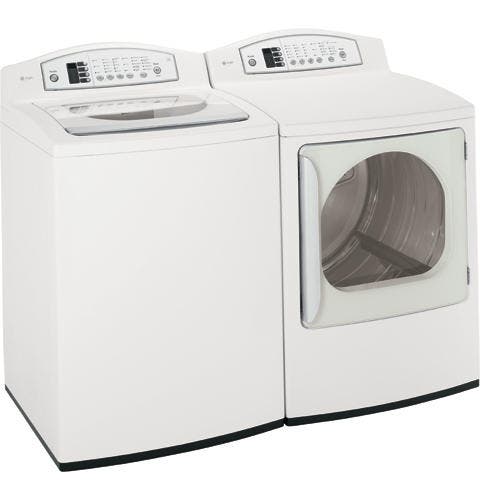 GE WPGT9150HWW White on White