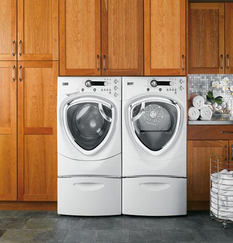 GE DPVH880GJWW White
