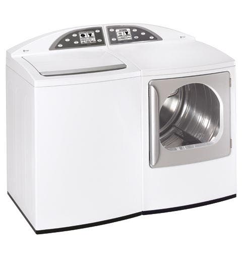 GE DPGT750ECWW White