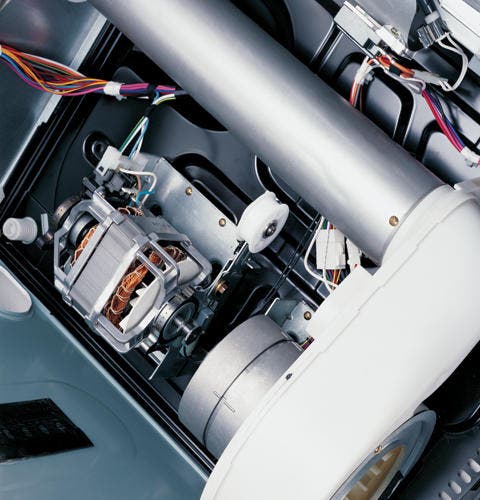 GE DPGT750ECWW White
