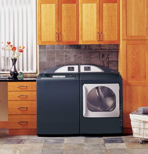 GE DPGT750ECWW White
