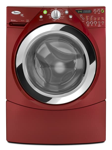 Whirlpool WFW9750WR Cranberry Red