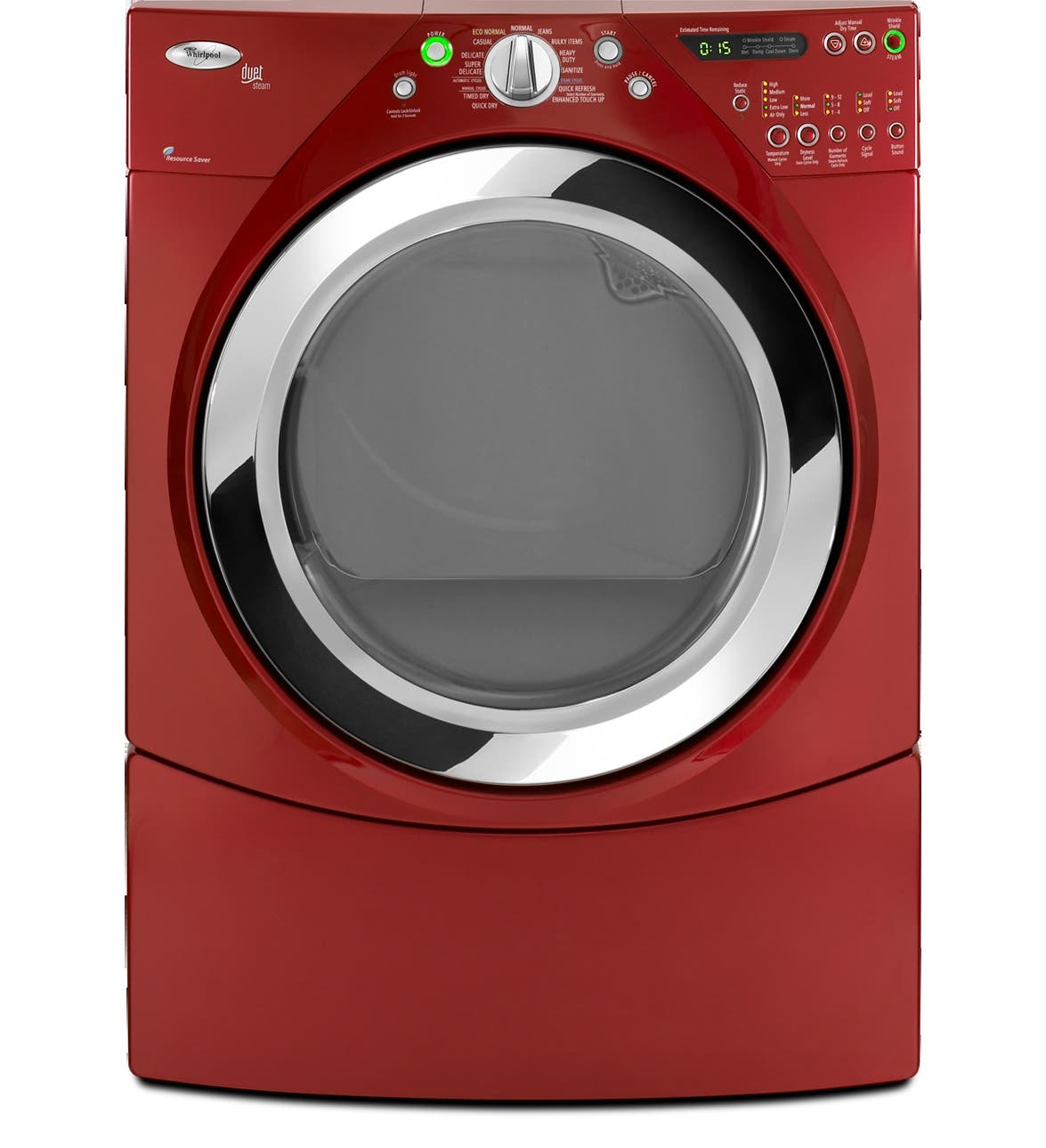 Whirlpool WED9750WR Cranberry Red
