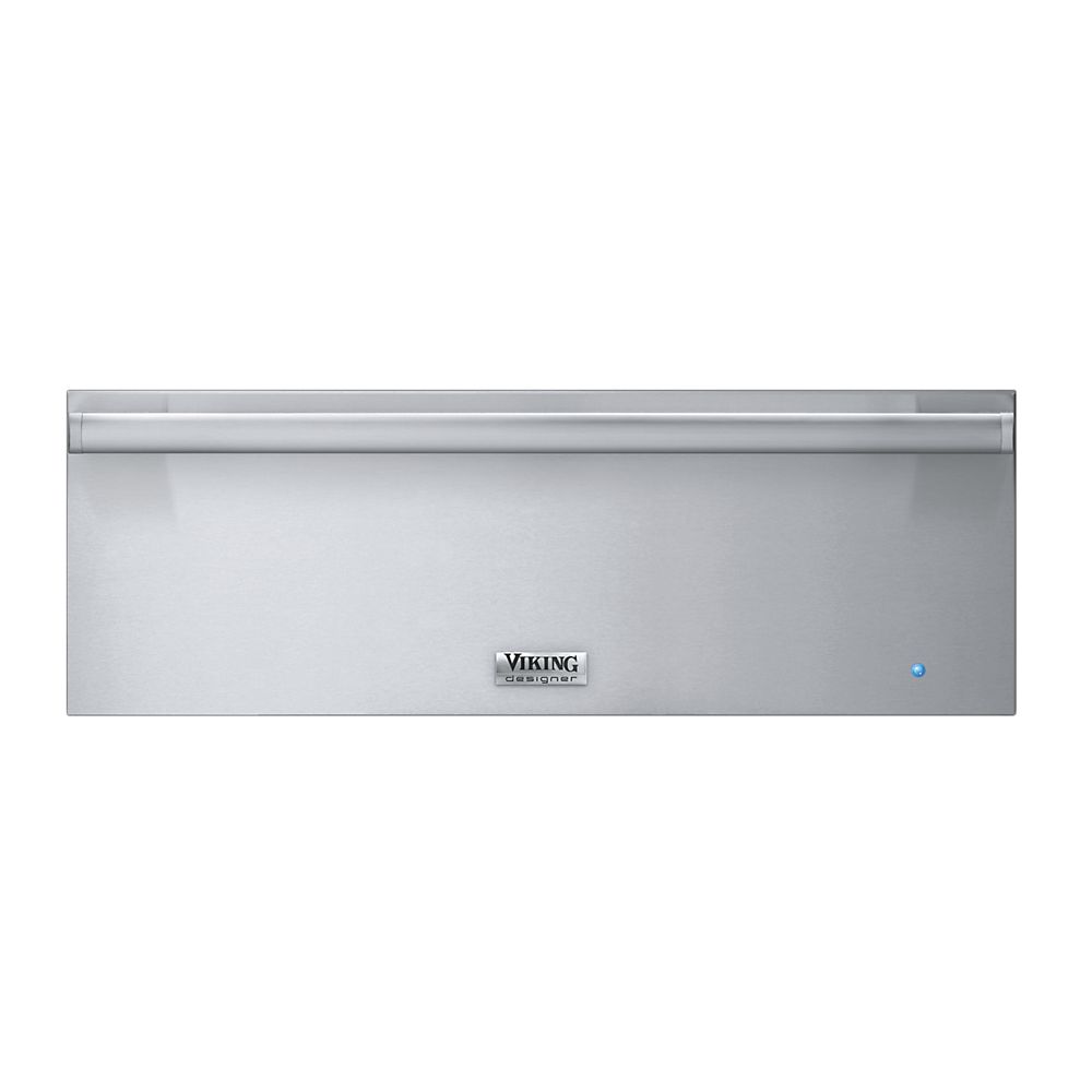 Viking DEWD102SS 30 Inch Warming Drawer with 1. 6 cu. ft. Capacity, 2 HalfSized Low Racks