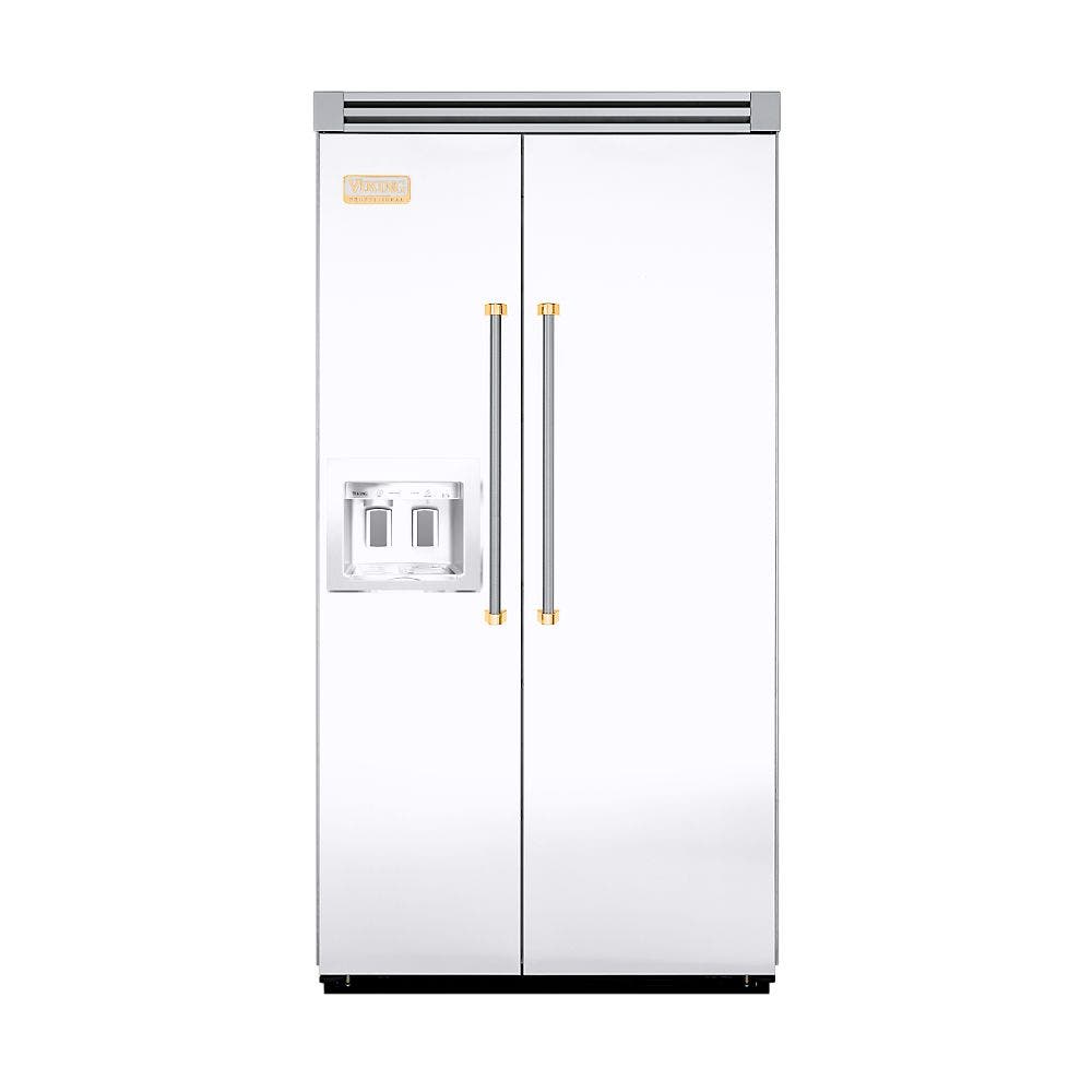 Viking VISB542DWHBR White with Brass Accent