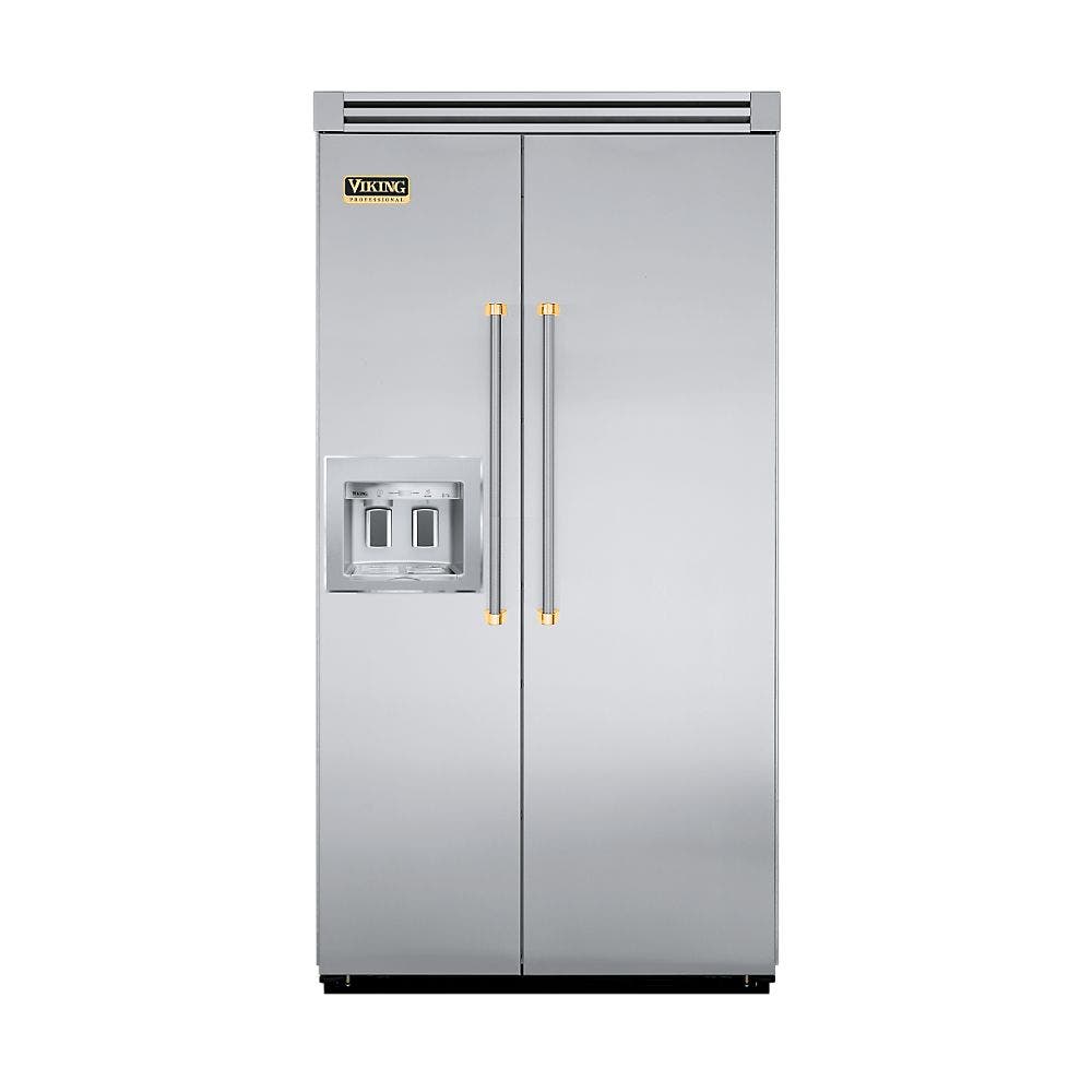 Viking VCSB542DSSBR Stainless Steel with Brass Accent