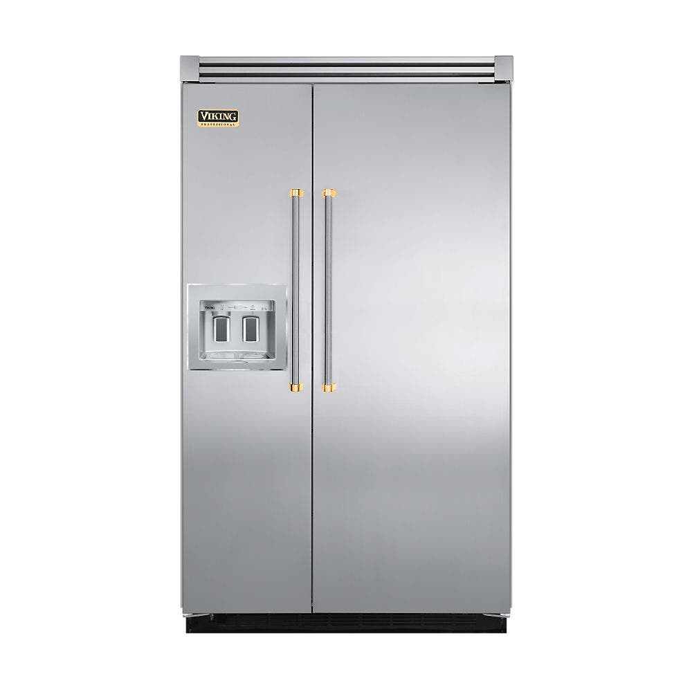 Viking VCSB548DSSBR Stainless Steel with Brass Accent