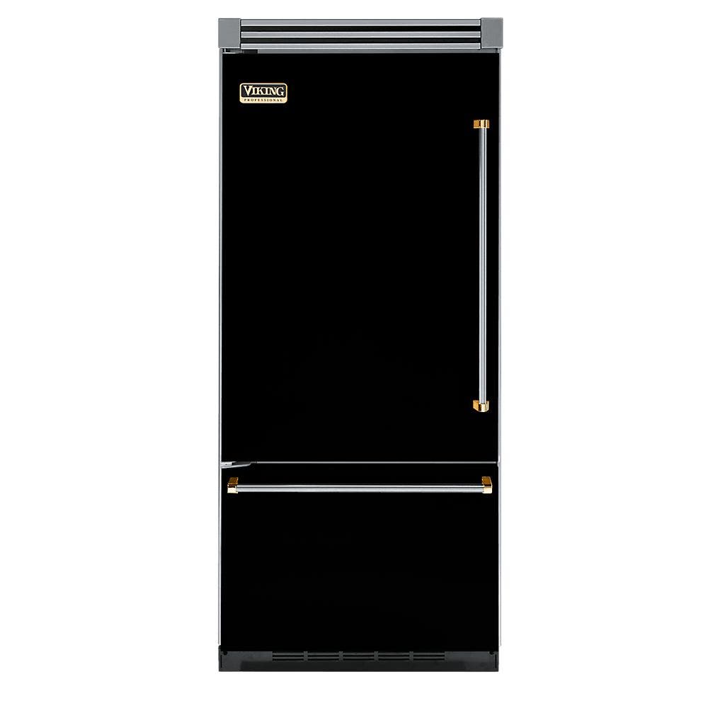 Viking VCBB536LBKBR Black with Brass Accent