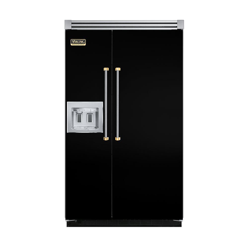 Viking VISB548DBKBR Black with Brass Accent