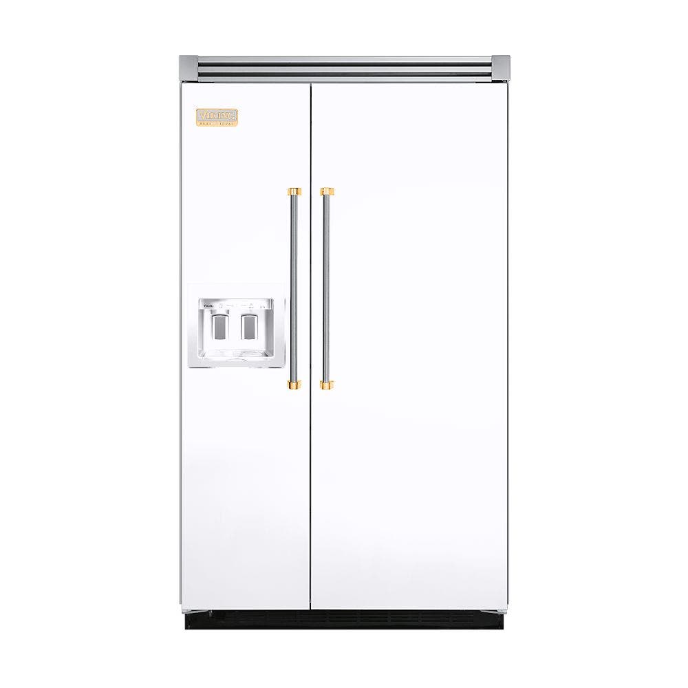 Viking VISB548DWHBR White with Brass Accent