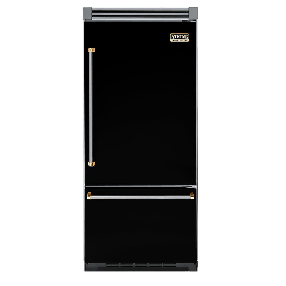 Viking VIBB536LBKBR Black with Brass Accent