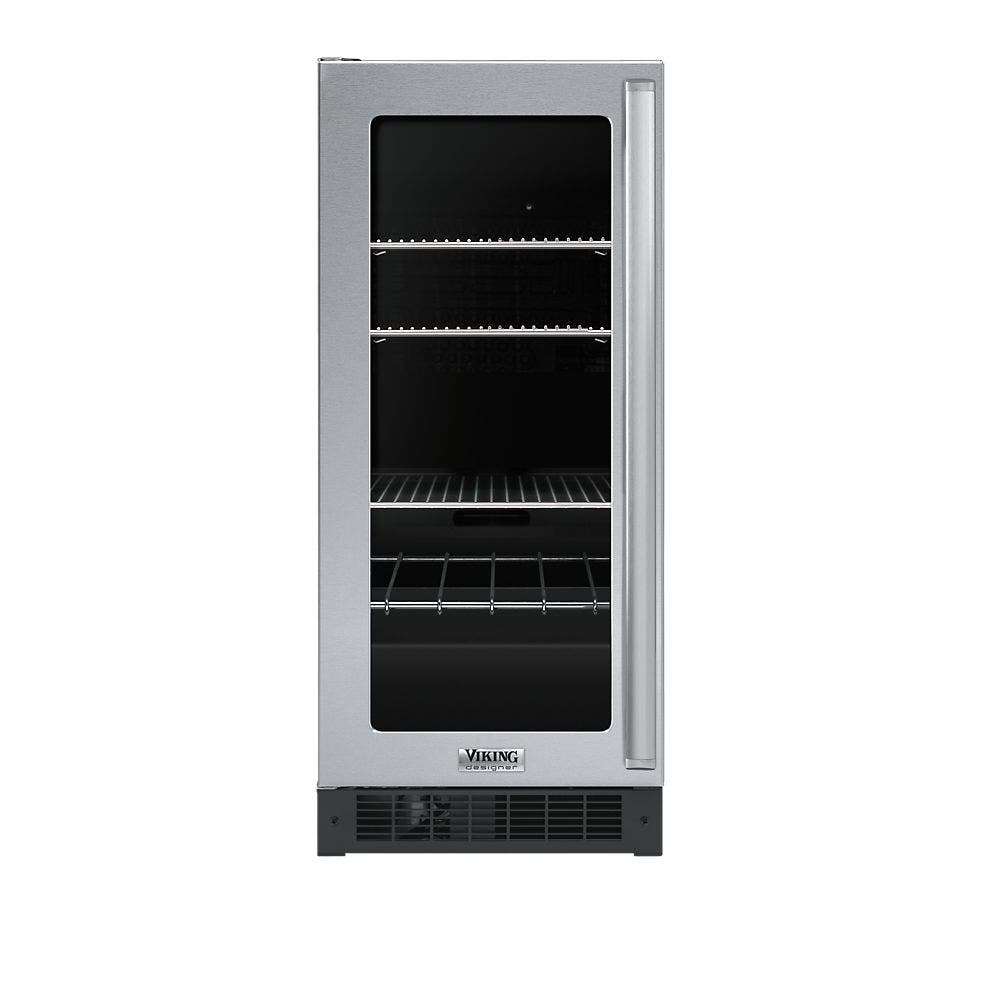 Viking DUAR1541CLSS Clear Glass Door, Left Hinge Door Swing