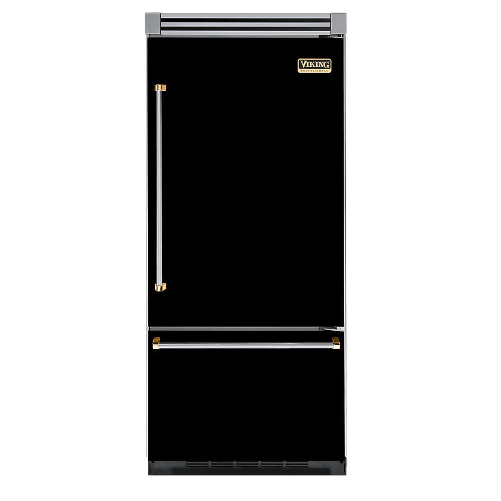 Viking VIBB536RBKBR Black with Brass Accent