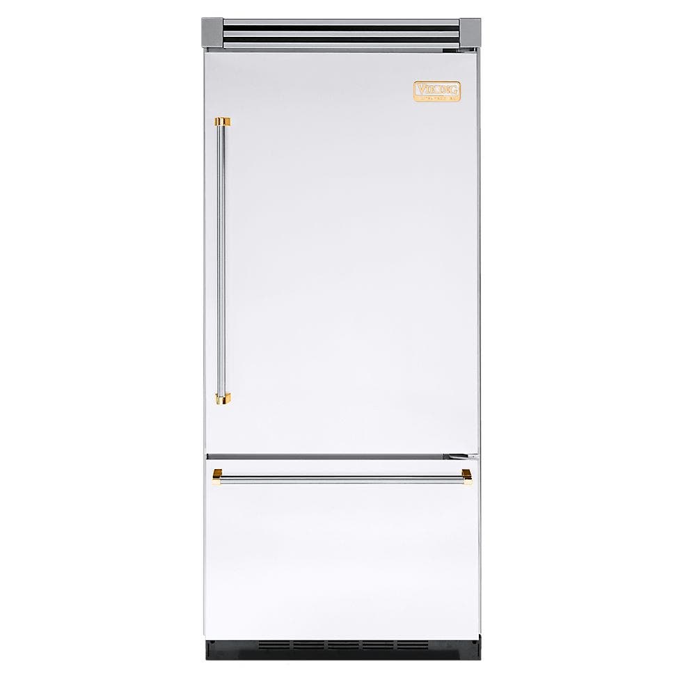 Viking VIBB536RWHBR White with Brass Accent