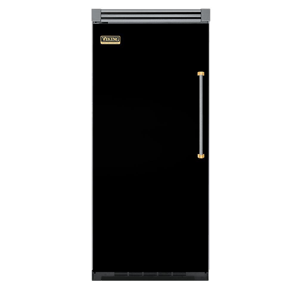Viking VIFB536LBKBR Black with Brass Accent