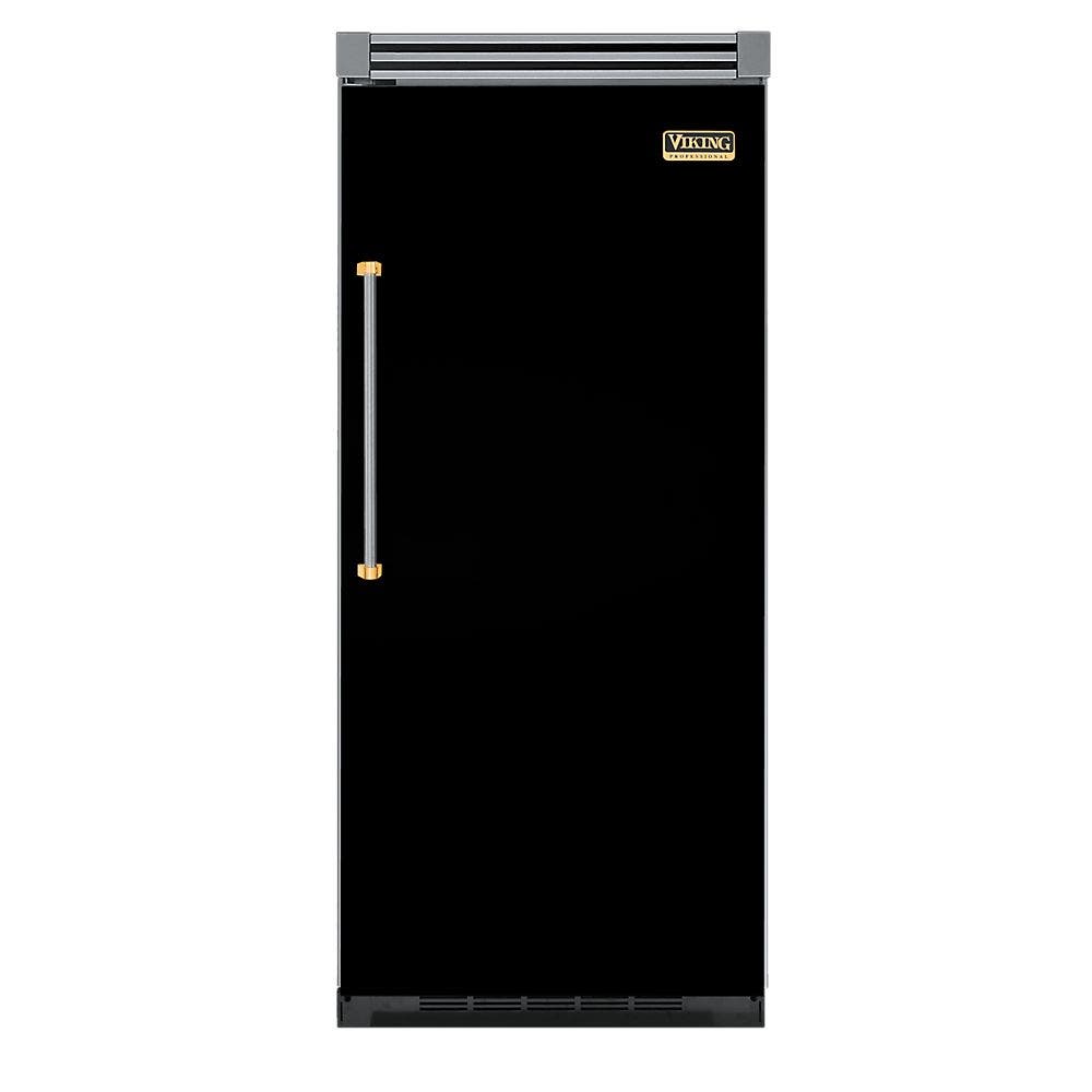 Viking VIFB536RBKBR Black with Brass Accent