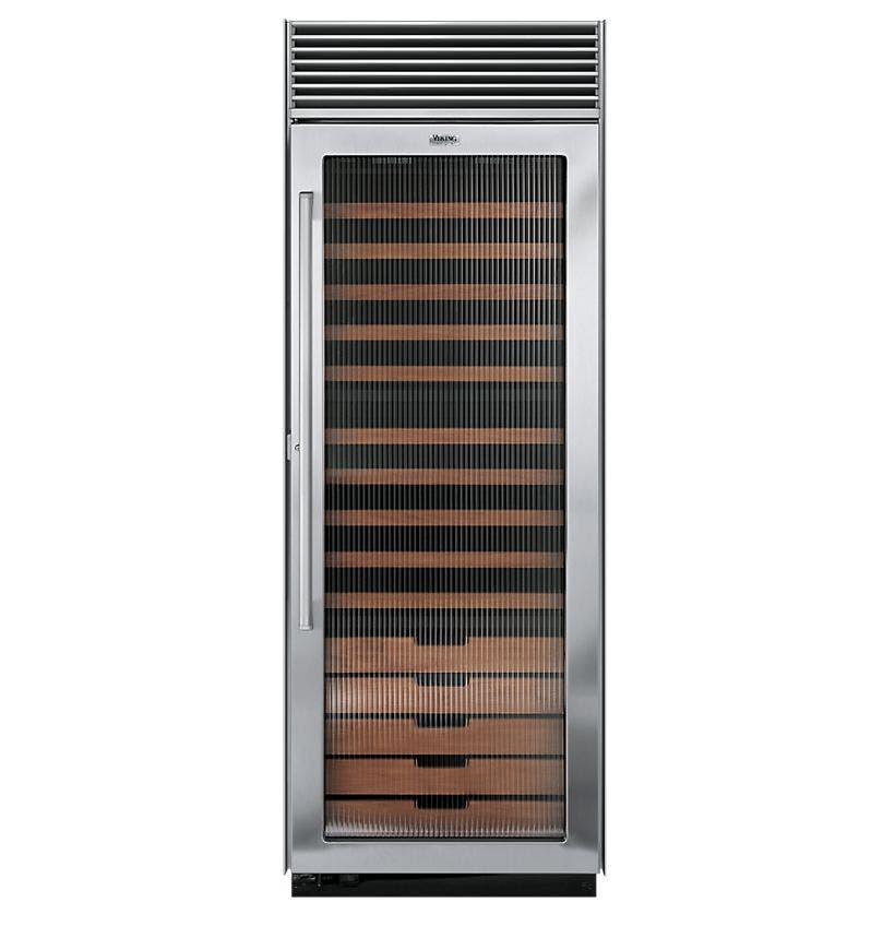 Viking DDWB301FRSS Fluted Glass Door, Right Hinge Door Swing
