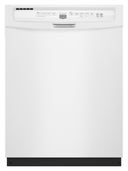 Full Console Dishwasher with 4 Wash Cycles, 6 Wash Options, Delay Start Option, Hard Food Disposer, Plastic Interior and Silence Rating of 61 dB