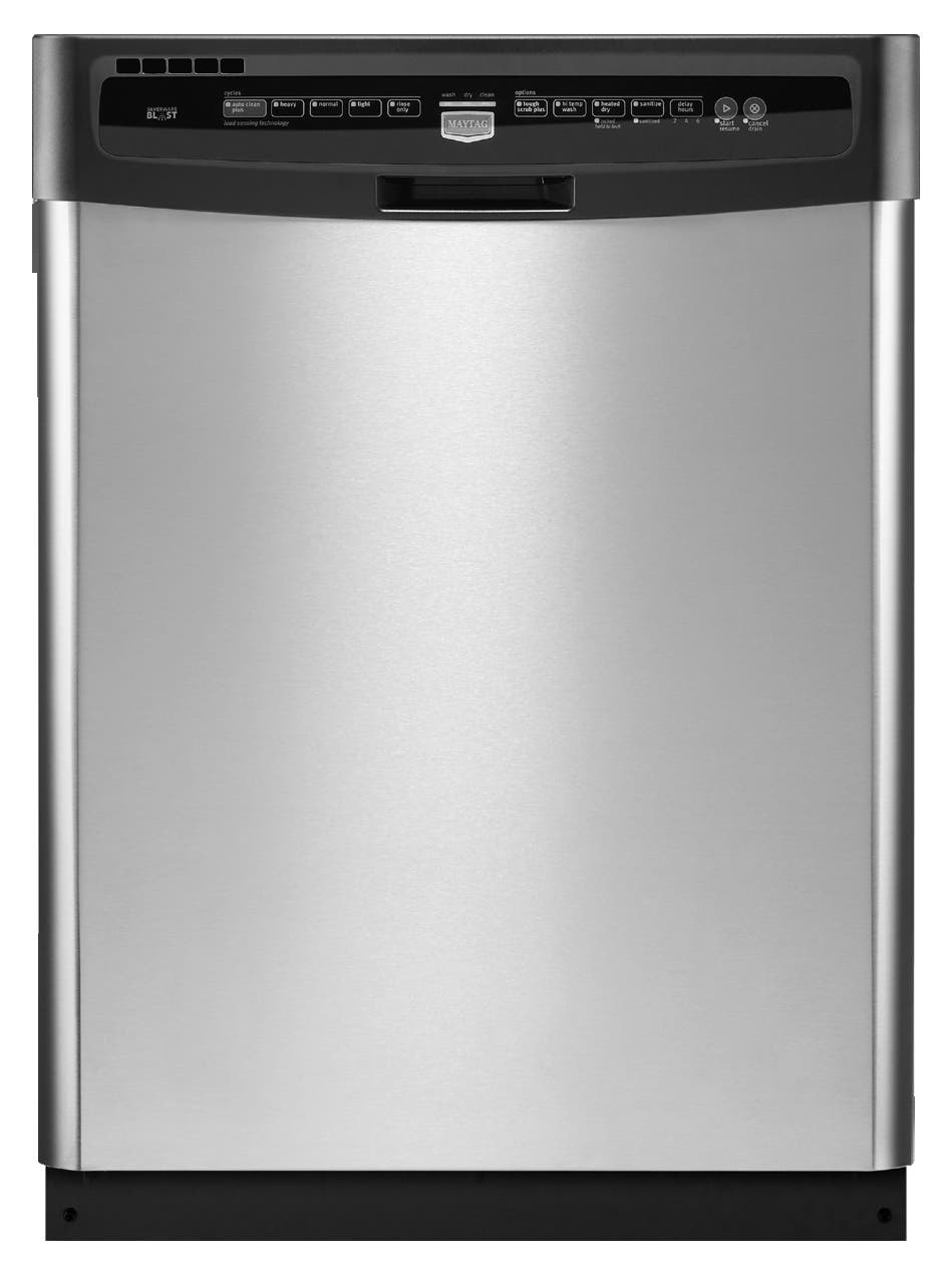 Maytag MDB6709AWS Stainless Steel with Black