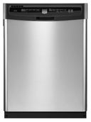 Full Console Dishwasher with 5 Wash Cycles, 6 Wash Options, Delay Start Option, Hard Food Disposer, Armor Tub Interior and Silence Rating of 59 dB