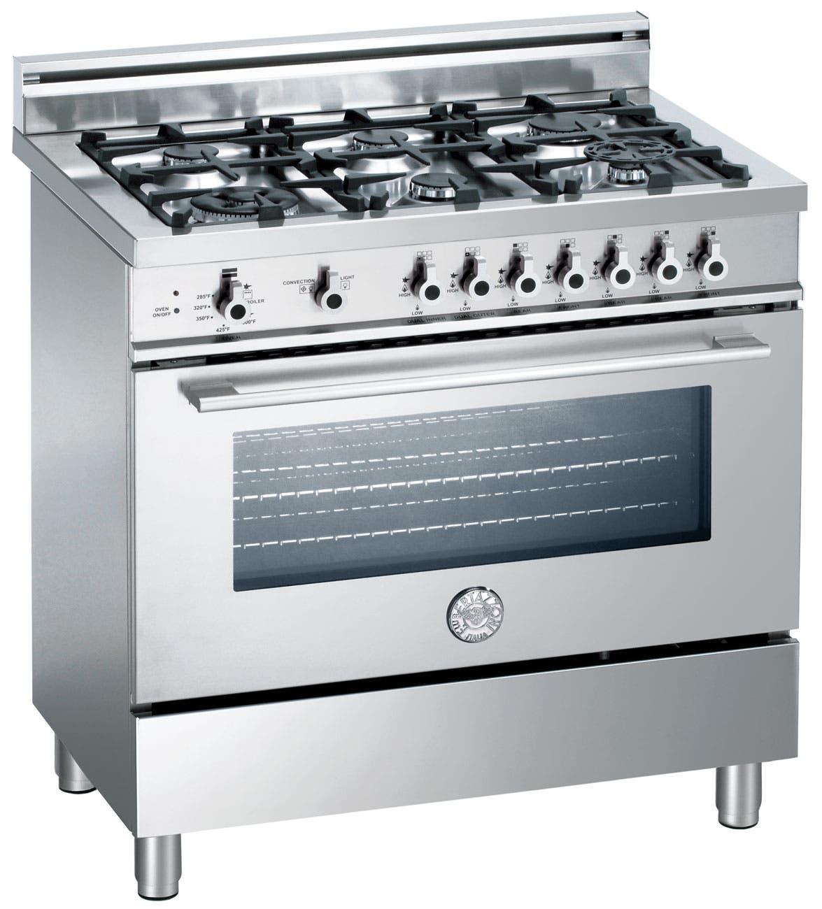 Bertazzoni X366PIRX Stainless Steel, Natural Gas