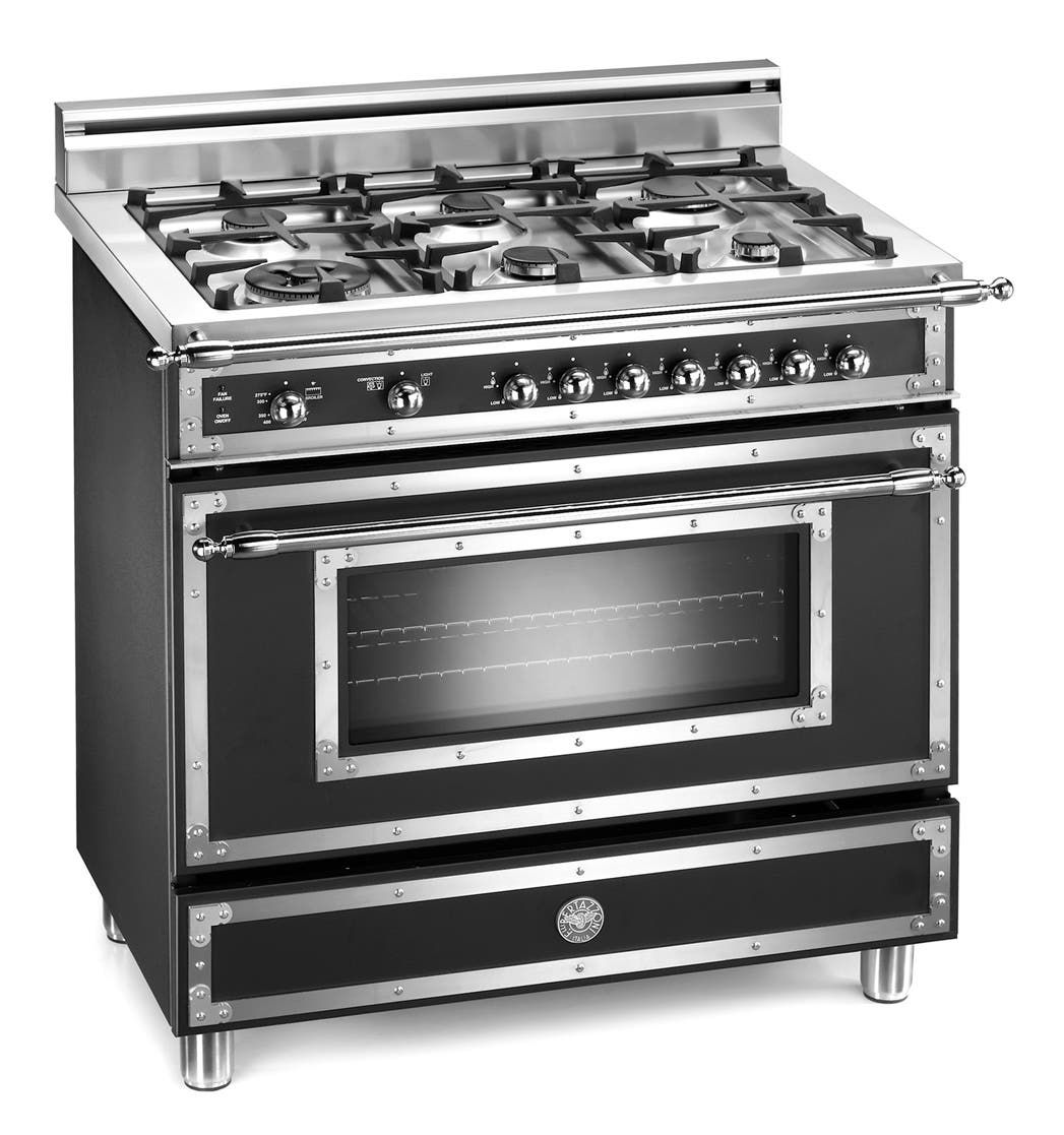 Bertazzoni H366GGVNE Matte Black, Natural Gas