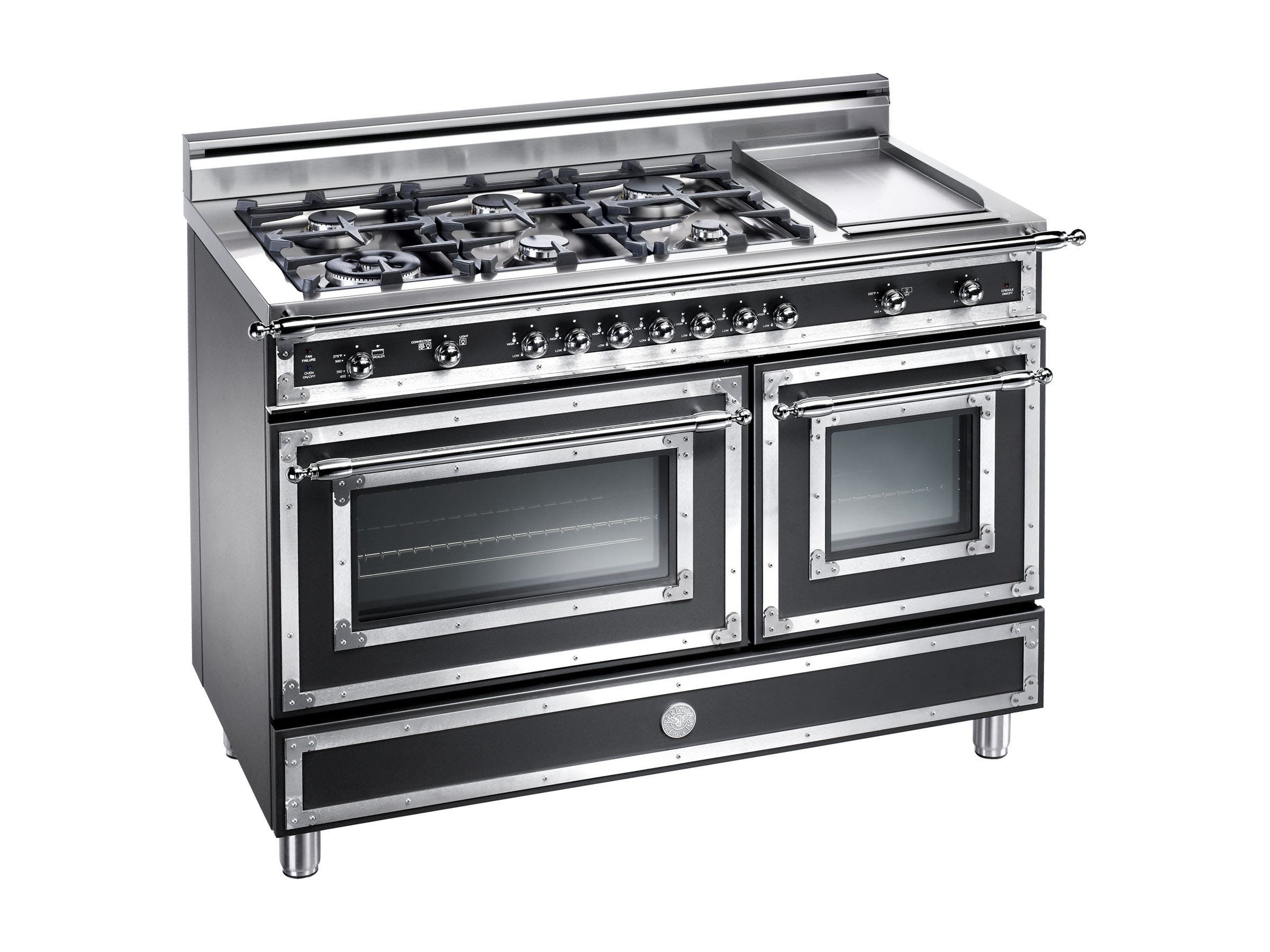 Bertazzoni H486GGGVNE Matte Black, Natural Gas