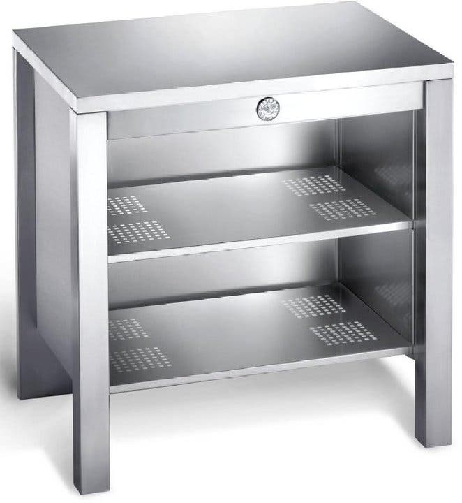 Bertazzoni L36TPX Stainless Steel with 2 Shelves