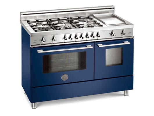 Bertazzoni X486GPIRBL Blue, Natural Gas