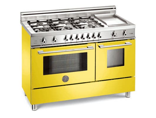 Bertazzoni X486GPIRGI Yellow, Natural Gas