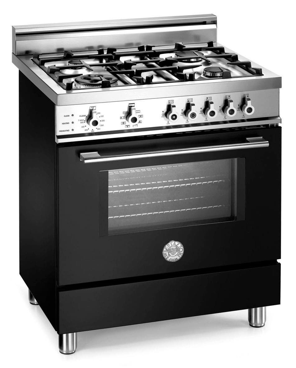 Bertazzoni X304PIRNE Black, Natural Gas