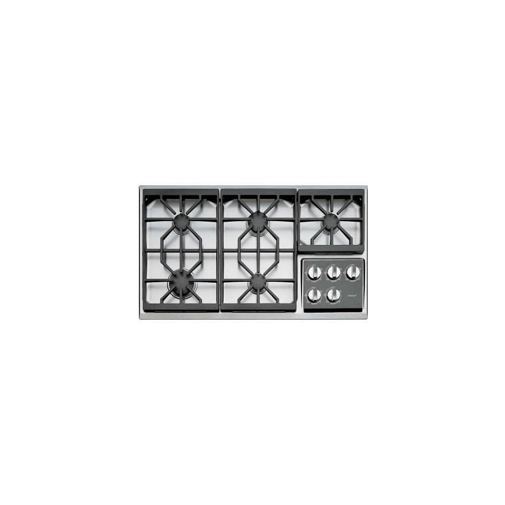 Wolf CT36GS Stainless Steel, Natural Gas