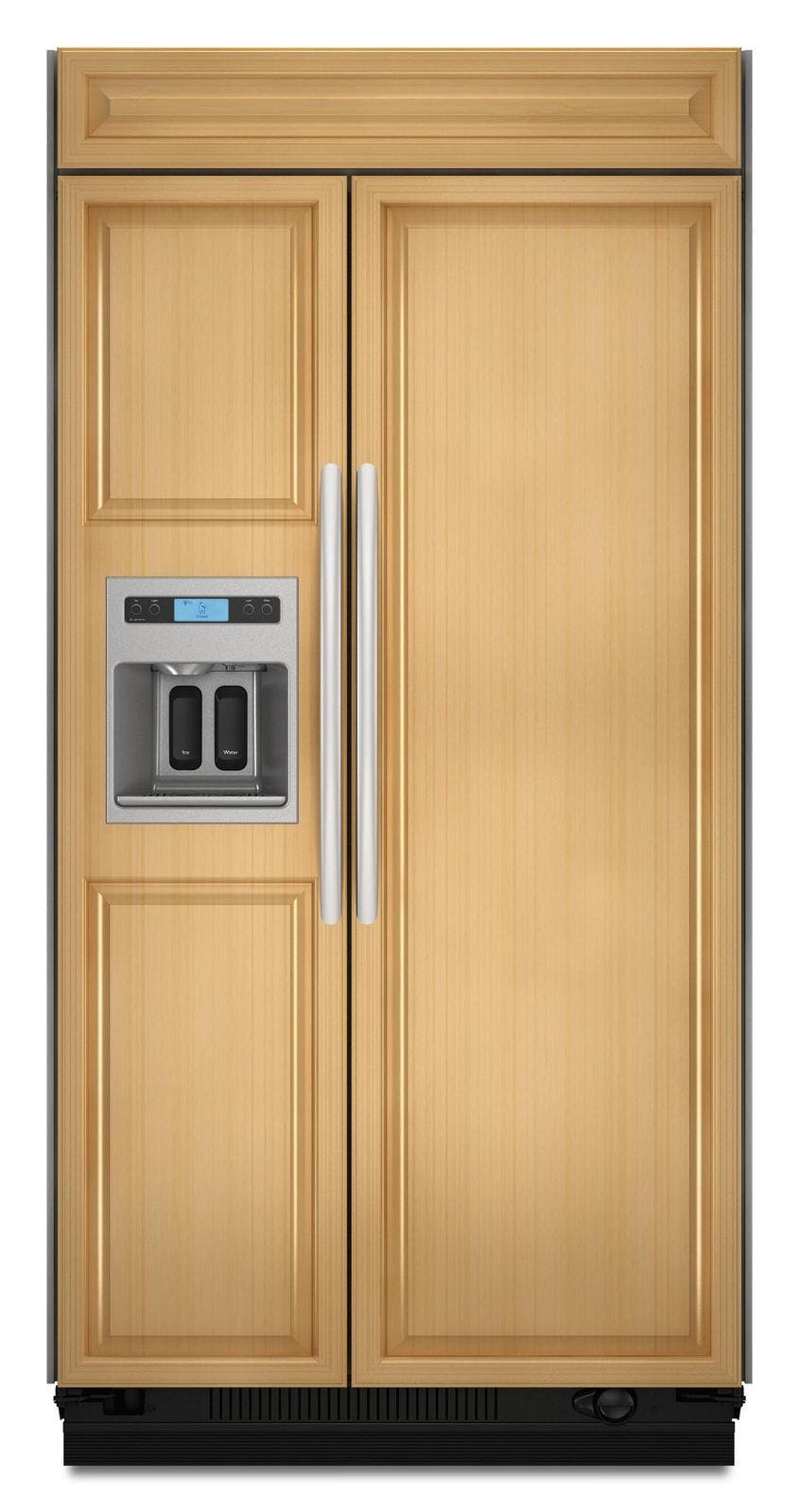 KitchenAid KSSO36QTX Overlay/Brushed Aluminum Trim/Panel Required