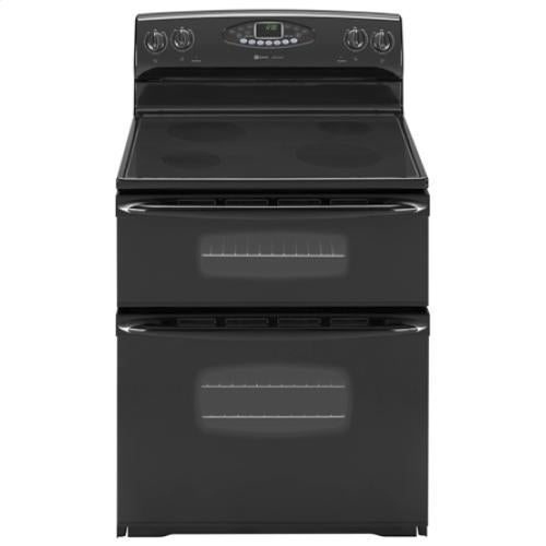 Maytag MER6751AAB 30" Freestanding Smoothtop Electric Double Oven Range