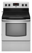 30" Freestanding Electric Range with 4 Cooktop Elements, 5.3 cu. ft. Self Cleaning Oven, Digital Temperature Display, 10"/6" Dual-Choice Element and Storage Drawer