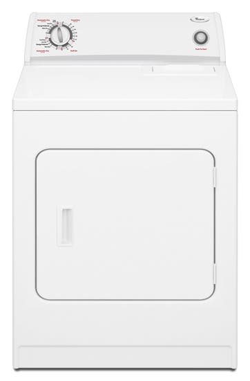 Whirlpool WED5590VQ White on White