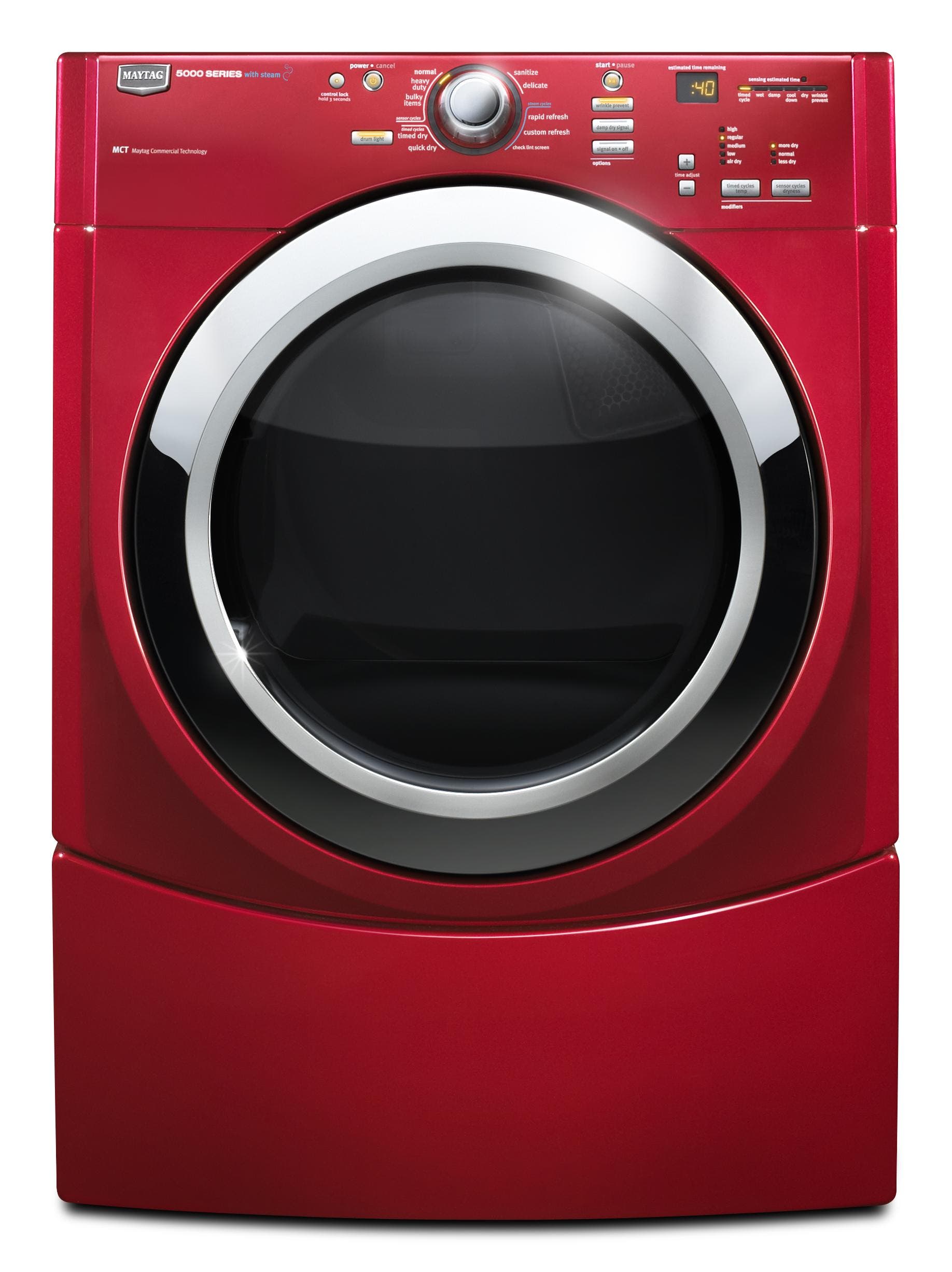 Maytag MGDE500WR Crimson Red
