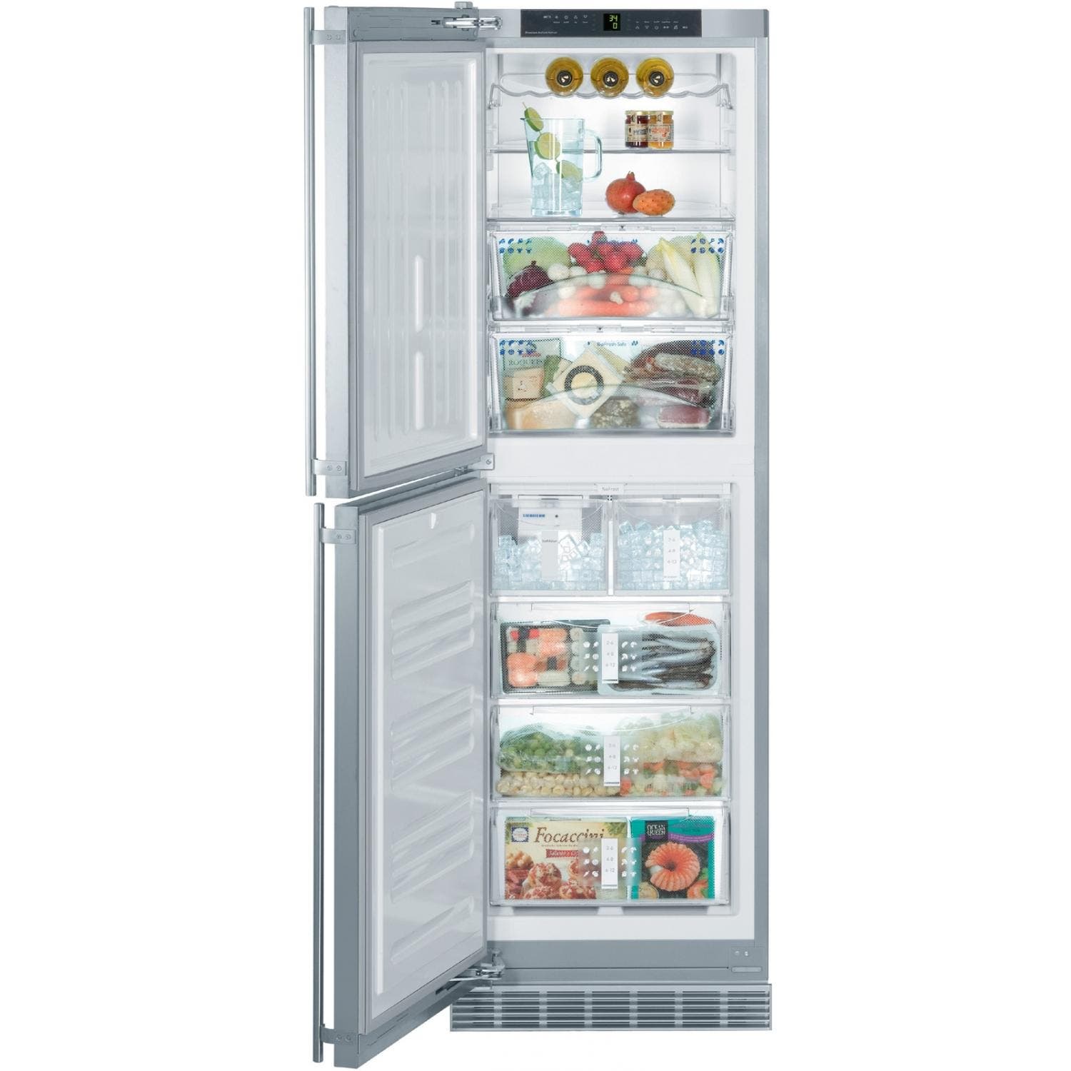 Liebherr BF1061 24 Inch Built-in Bottom-Freezer Refrigerator