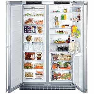Liebherr SBS243A 48" Built-in Side-By-Side Refrigerator