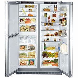 Liebherr SBS241A 48" Built-in Side-By-Side Refrigerator