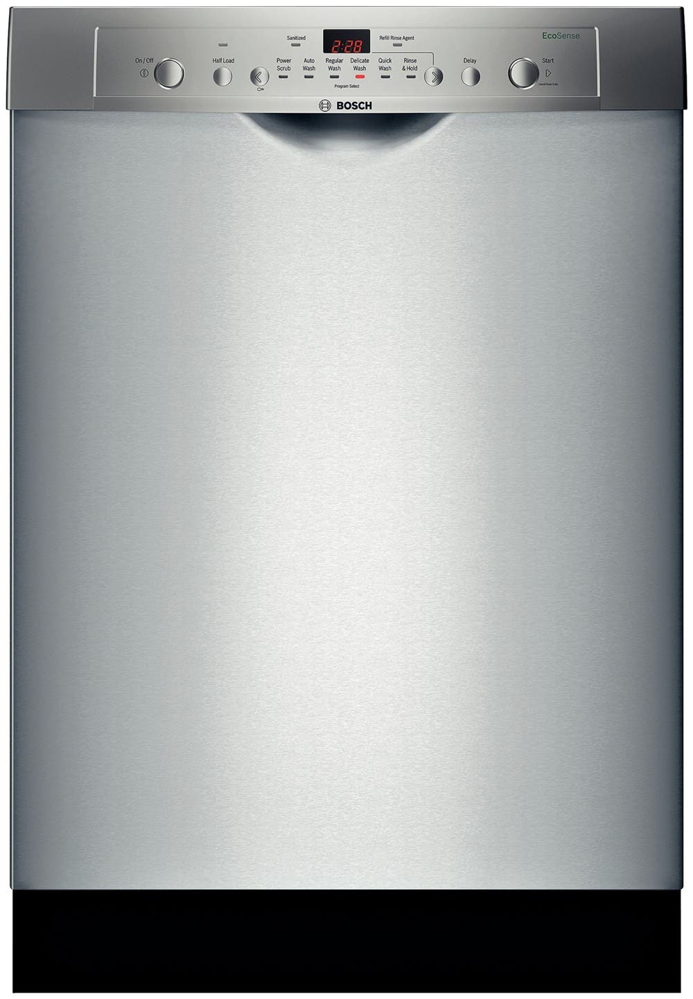 Bosch SHE6AP05UC Stainless Steel with Stainless Control Panel