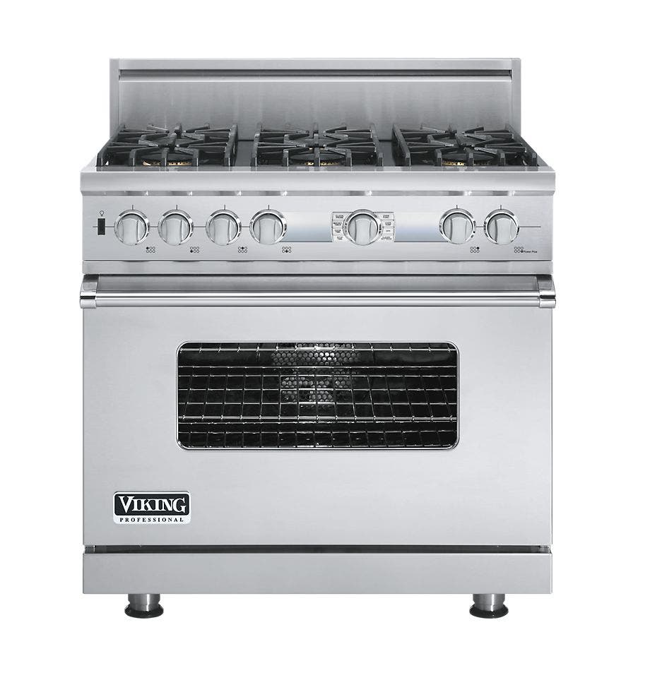 Viking VDSC536T6BSS Stainless Steel, Natural Gas