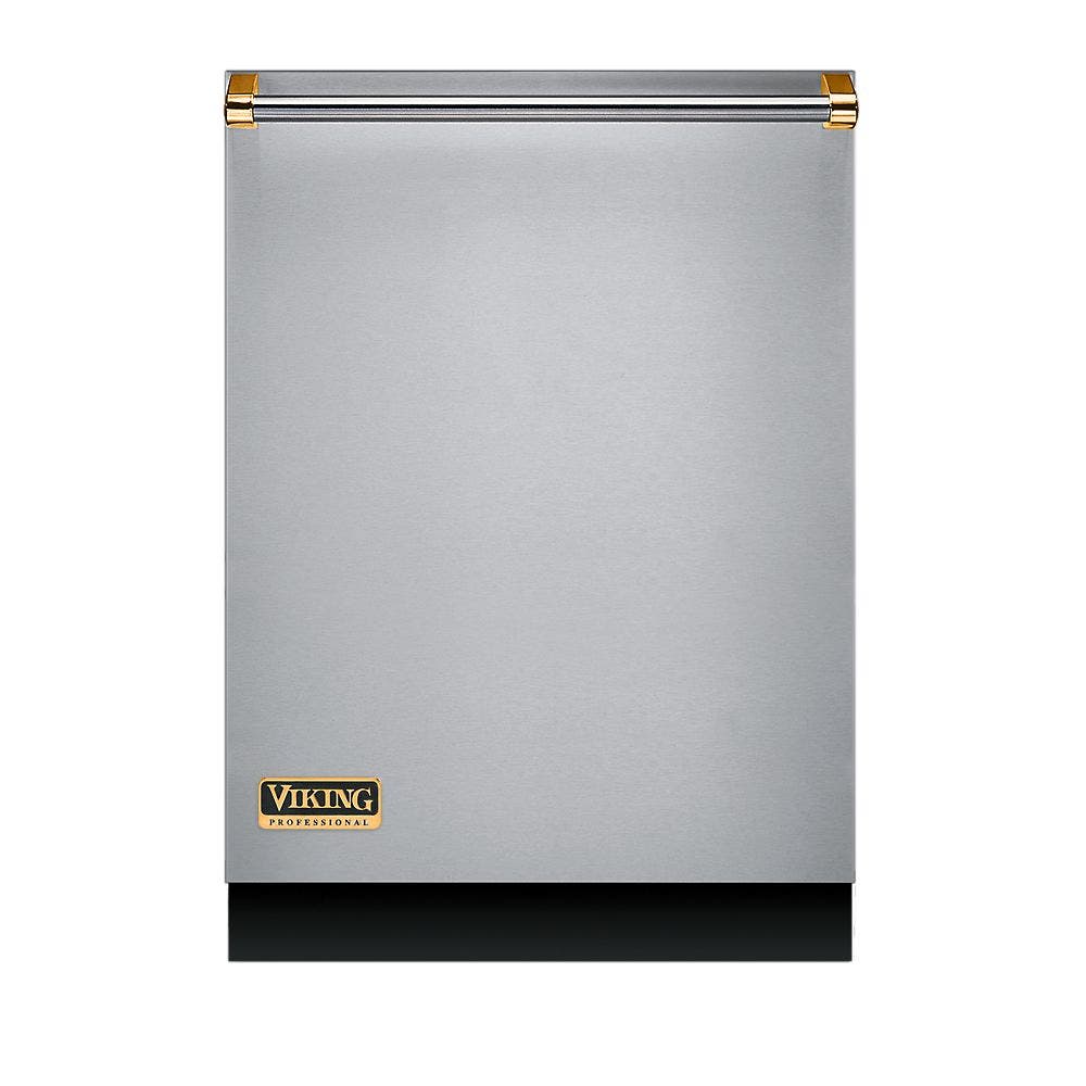Viking PDDP24SSBR Stainless Steel with Brass Trim