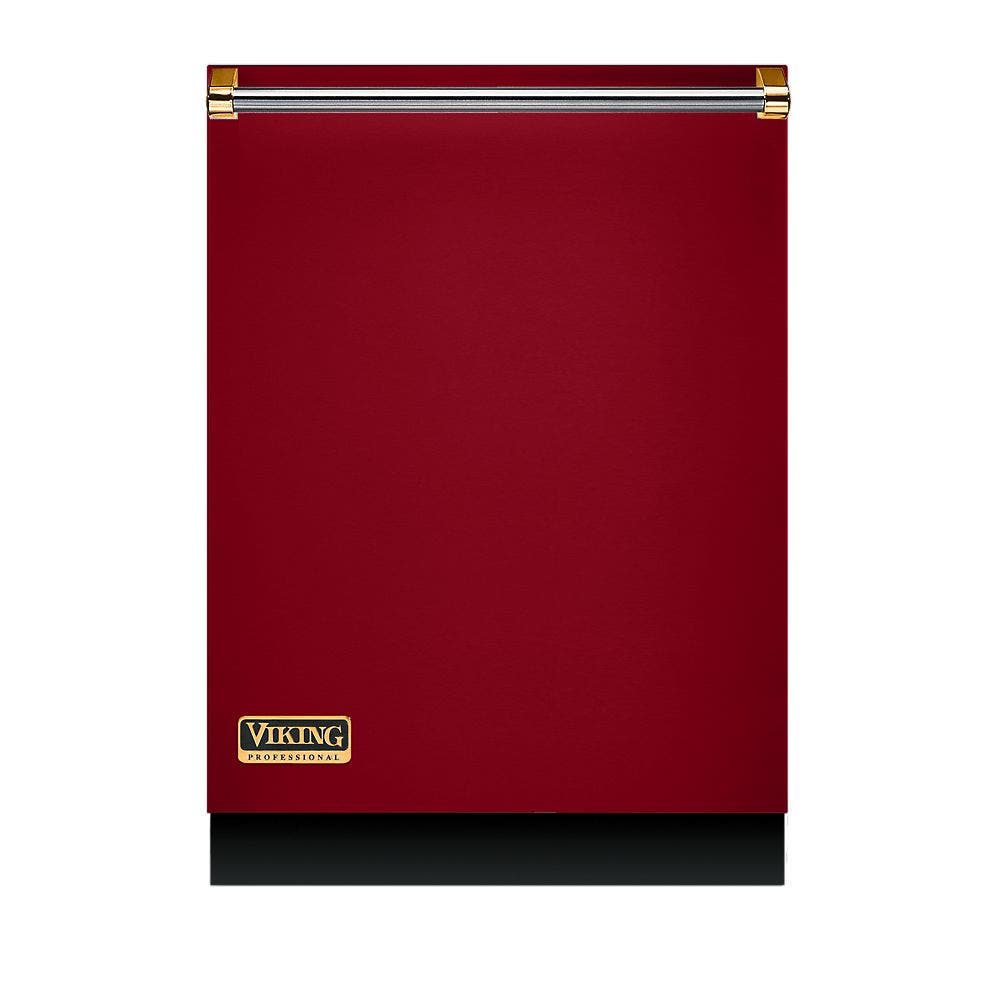 Viking PDDP24ARBR Apple Red with Brass Accent