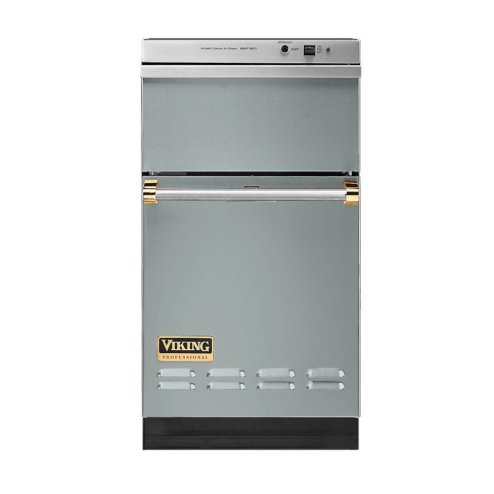 Viking VUC181SEBR Sea Glass with Brass Accent