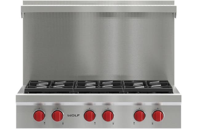 36 Inch X 20 Inch Sealed Burner Rangetop Riser With Shelf